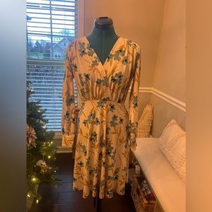 Floral Midi Dress Size S